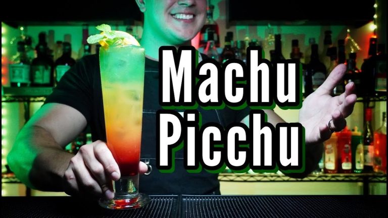 Receta para preparar un coctel Machu Picchu: la bebida tradicional del Perú