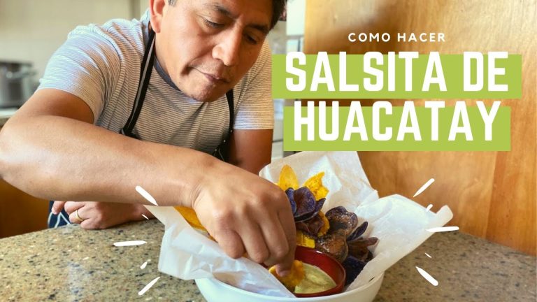 Receta Fácil de Salsa de Huacatay: Cómo Prepararla en Casa