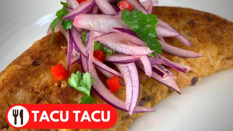 Cocina un delicioso Tacu Tacu: La receta tradicional peruana